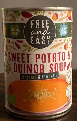 Sweet potato & quinoa soup