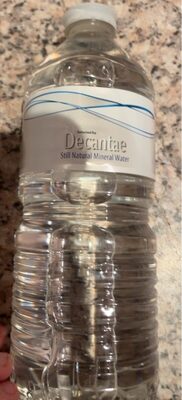 Still nautural mineral water