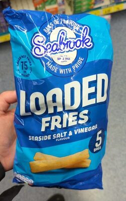 Seabrook Loaded Fries Seaside Salt and Vinegar
