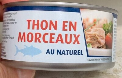 Thon en morceaux au naturel 130 g