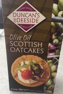 Olive oil scottish oatcakes