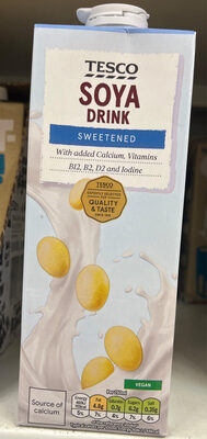 SOYA DRINK SWEETENED