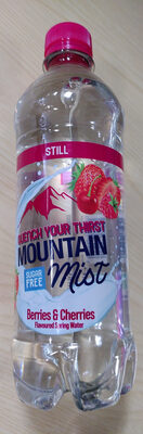 Berries & Cherries Flavoured Spring Water