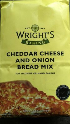 Cheddar cheese and onion bread mix