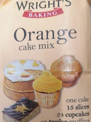 Orange cake mix
