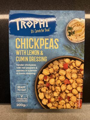 Chickpeas with Lemon & Cumin Dressing