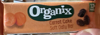 Carrot cake soft oaty bar