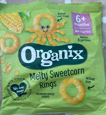 Fingerfoods Sweetcorn Rings 7+ Months