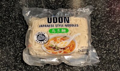 Udon japanese style noodles