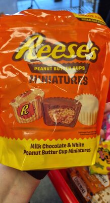 RESEALABLE POUCH Reese's R PEANUT BUTTER CUPS MINI