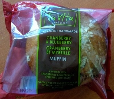 Muffin Cranberry et Myrtille