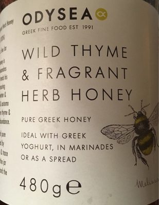 Wild thyme & fragant herb honey