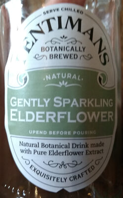 Gently sparkling elderflower
