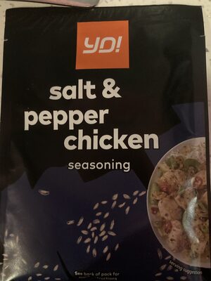 YD! salt & pepper chicken seasoning See back of pa