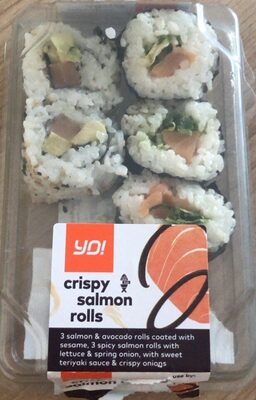 Crispy salmon roll