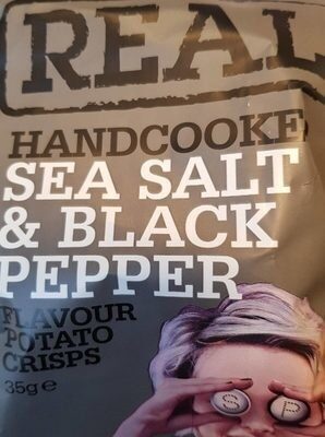 Handcooked Sea Salt & black peper