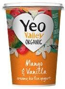 Yeo Valley Mango & Vanilla Yogurt