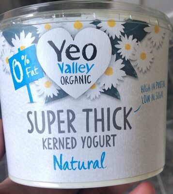 Super thick organic kerned yogurt