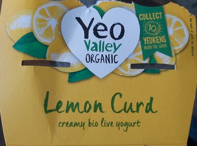 Lemon curd live yogurt