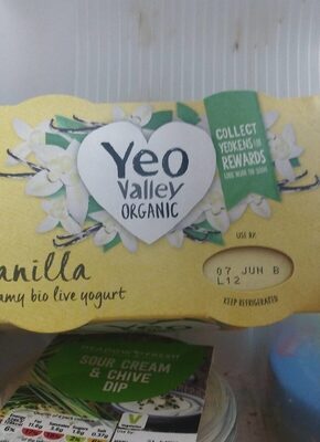 Vanilla creamy bio live yoghurt