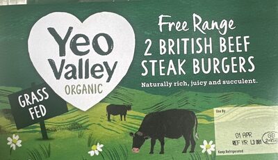 Organic Beef Burgers
