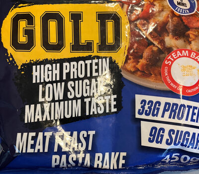 Gold Meat Feast Pasta Bake