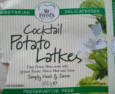 Cocktail Potato Latkes