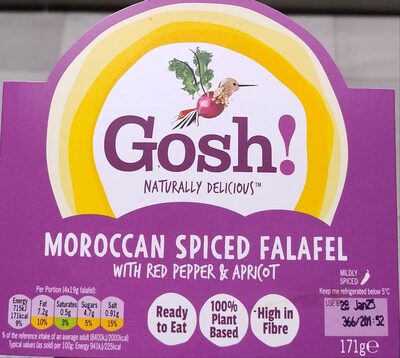 Moroccan Spiced Falafel