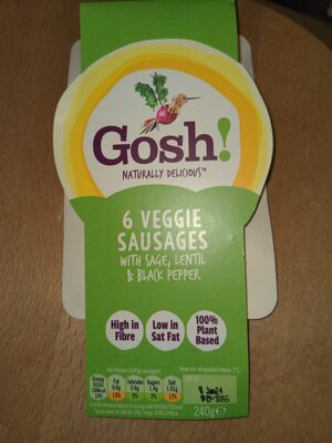 6 Veggie Sausages