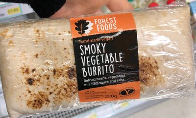 Smoky Vegetable Burrito