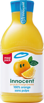 Jus d'orange sans pulpe
