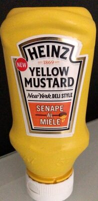 Yellow mustard senape al miele