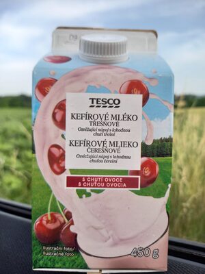 Kefirove mléko třešňové