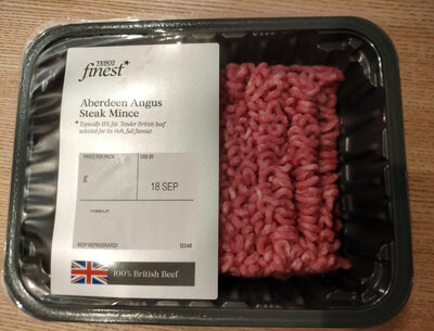 Aberdeen Angus Steak Mince 15% fat