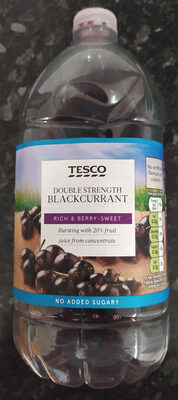 Double Strength Blackcurrant Squash