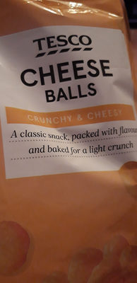 Tesco Cheese Balls Snacks 300G