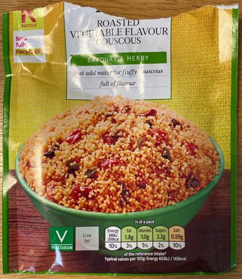 roasted vegetable flavour couscous