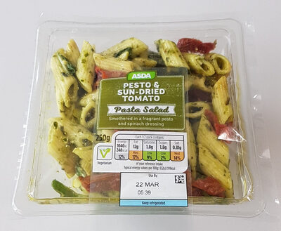 Pesto and Sun-dried Tomato Pasta Salad