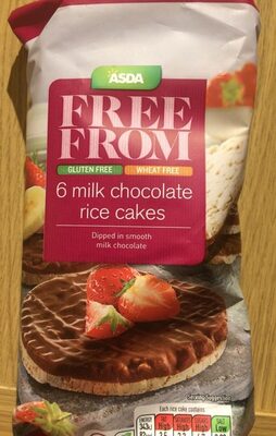 TRADE COCOA ASDA Free From GLUTEN 6 MILK CHOCOLATE