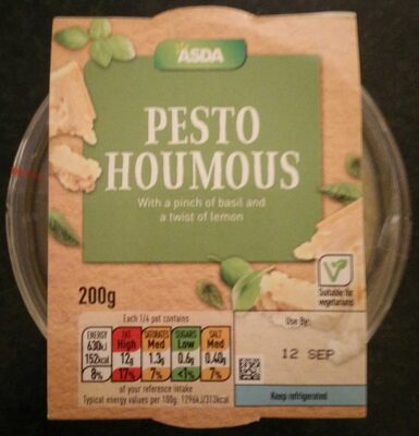 Pesto houmous