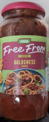 Asda free from Bolognese