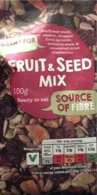 fruit and seed mix