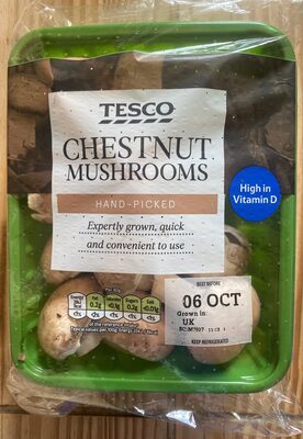 Chestnut mushrooms
