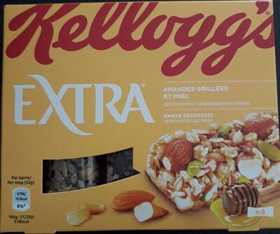 Barres de Céréales Extra Kellogg's Miel - 4x32g