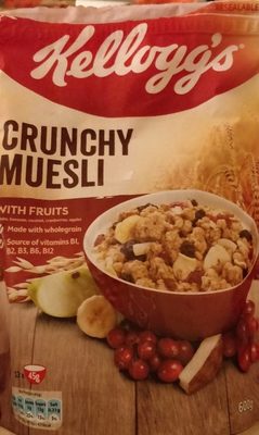 Crunchy Muesli With Fruits