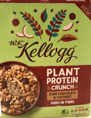 Plant protein crunch - dark chocolate and coconut