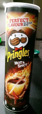 Tuiles Pringles Hot & Spicy