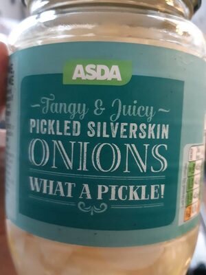 Asda pickled silverskin onions