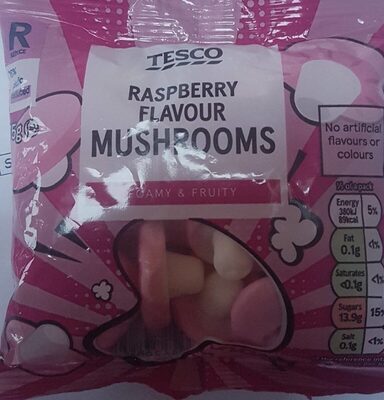 Raspberry flavor mushrooms
