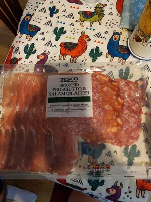 Smoked Prosciutto & Salami Platter